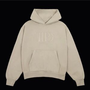 Taylor Swift TTPD Beige Hoodie - Size Large - Brand New